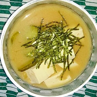 豆腐ときゅうりの冷汁